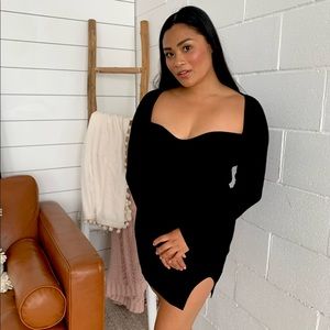 Harvest Festival Ribbed Dress